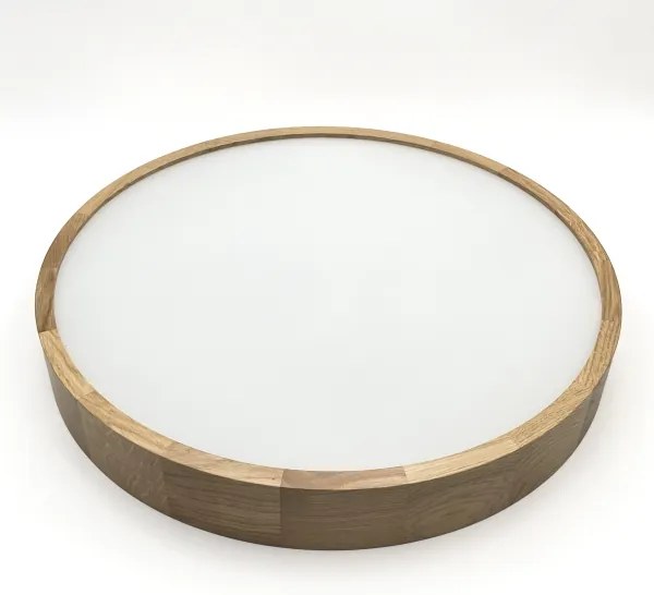 Brilagi - Plafoniera LED CARVALHO 4xE27/60W/230V rovere Ø 57,5 cm