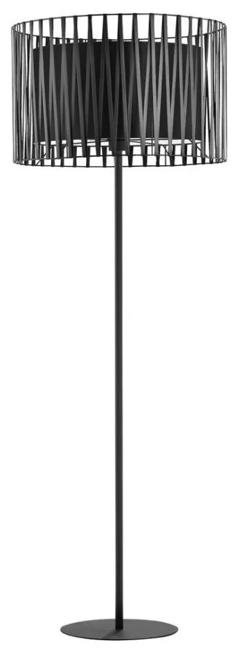 Lampada da terra HARMONY BLACK 1xE27/60W/230V