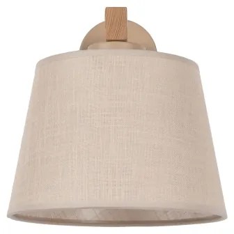 Brilagi - Lampada da parete LATTE SABIA 1xE27/15W/230V pino/beige