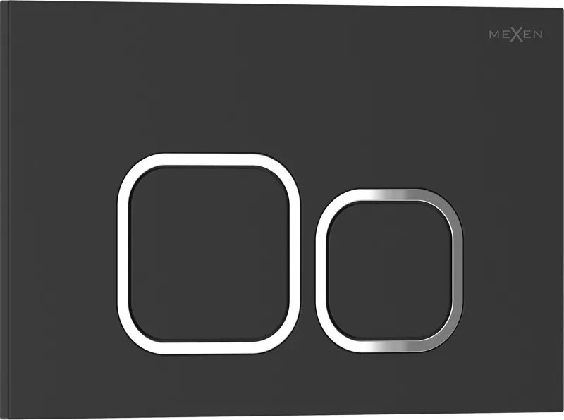 Mexen Tex 03 pulsante di scarico, nero opaco - 6103-02