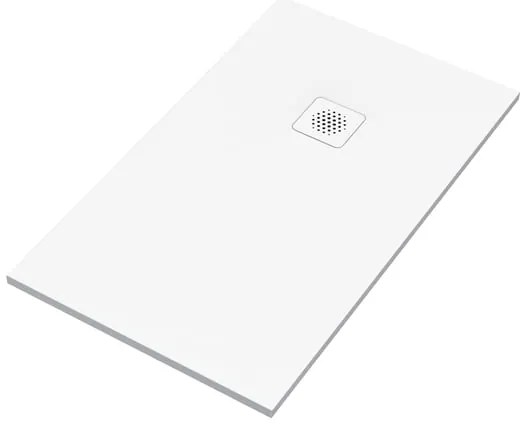 Piatto doccia SENSEA in composito minerale di resina gelificata Remix V3 bianco L 70 x L 120 x H 2.7 cm opaco