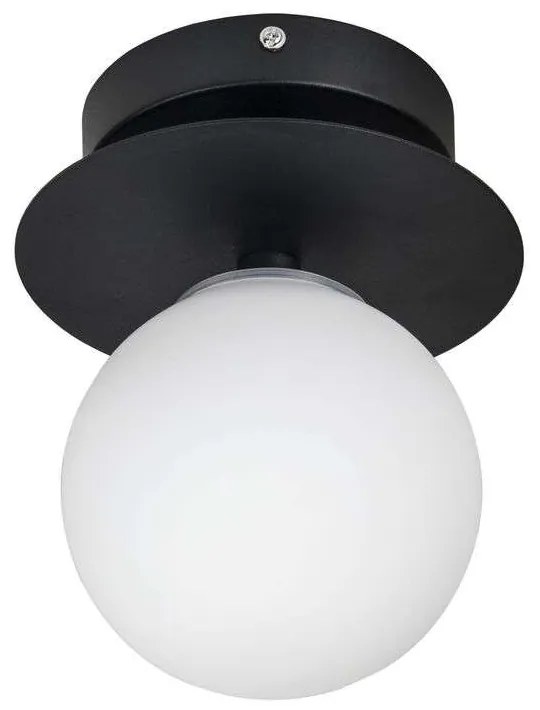 Globen Lighting - Art Deco 24 Applique da Parete/Plafoniera IP44 Black/White Globen Lighting