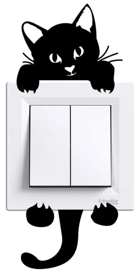 Adesivo Cute Catty - Ambiance