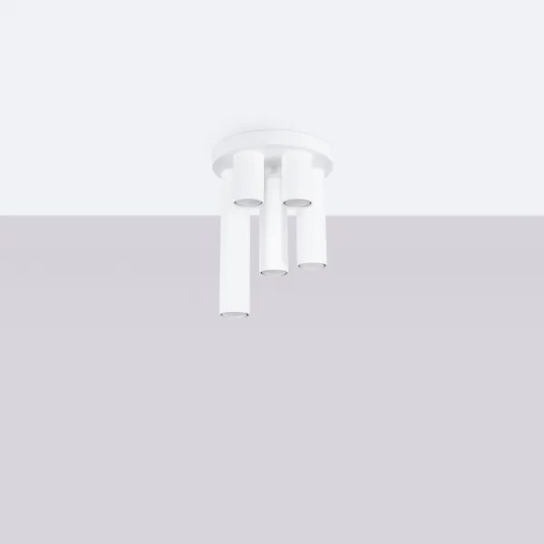 Sollux SL.1465 - Faretto LAGOS 5xGU10/10W/230V bianco