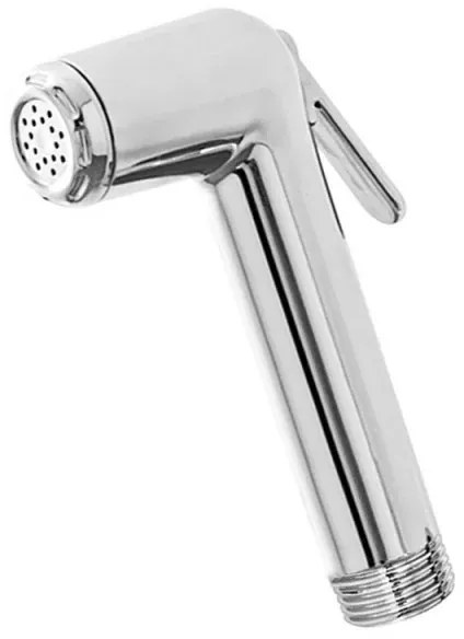 Doccino igienico cromato in abs con tasto shut-off
