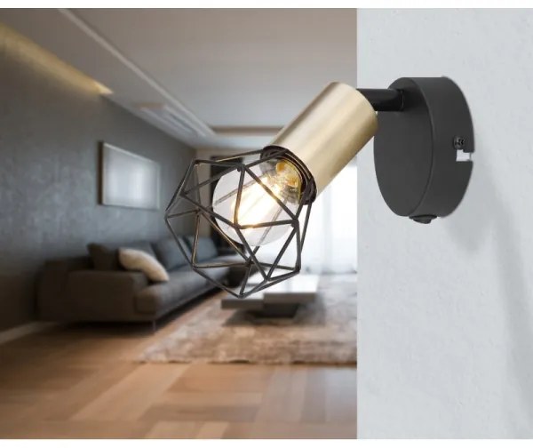 Globo 54802S-1AB - Faretto da muro XARA 1xE14/40W/230V