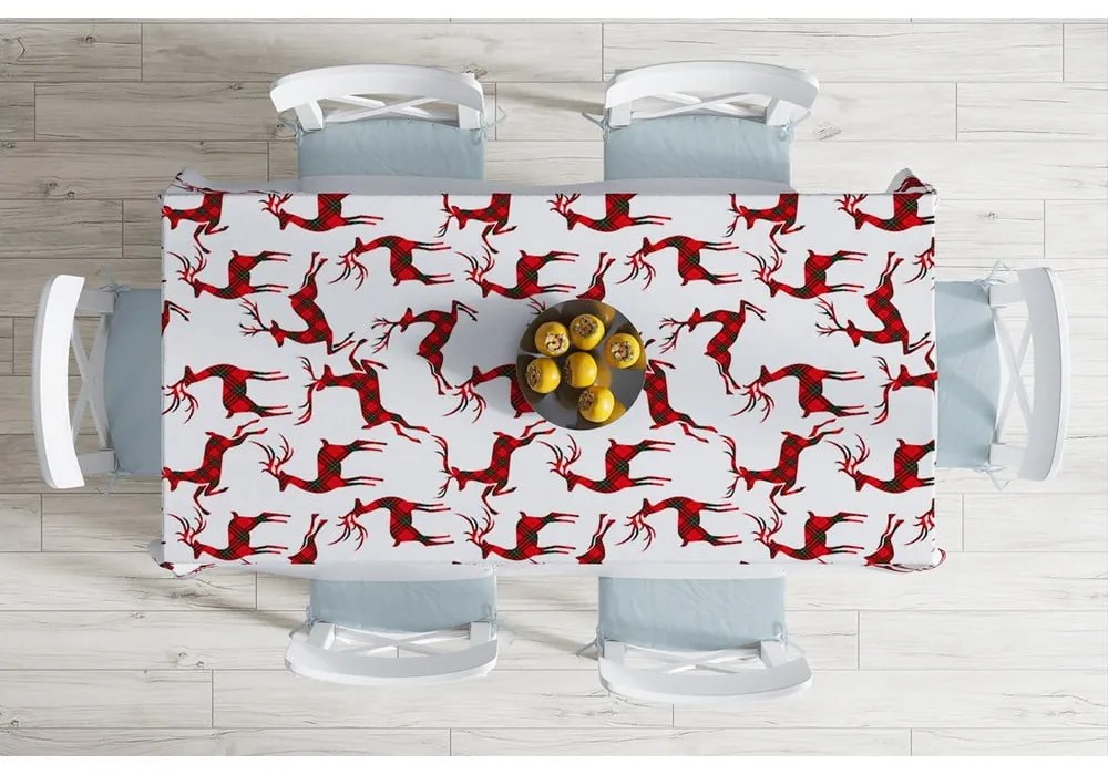 Tovaglia di Natale in misto cotone Tartan, 140 x 180 cm Christmas - Minimalist Cushion Covers