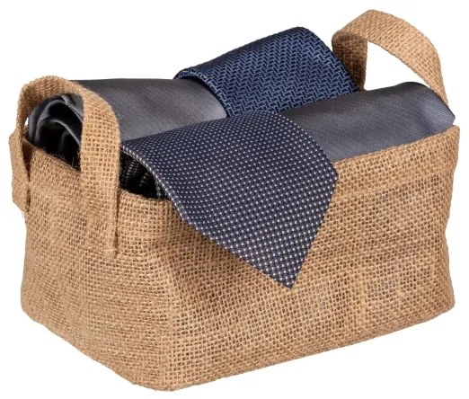 WENKO 64470100 - Cestino JUNA 20x15 cm marrone