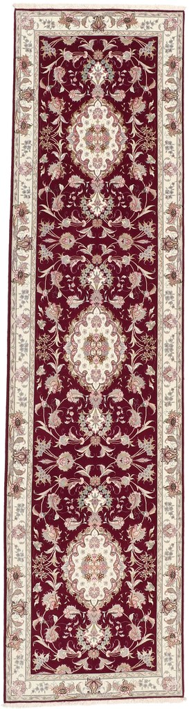 Tabriz Tappeto persiano 330x80 (Iran) Annodato A Mano