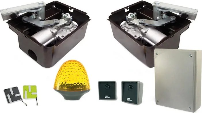 Motore per cancello mono anta battente MYGATE Kit MyShark 24V  24 V