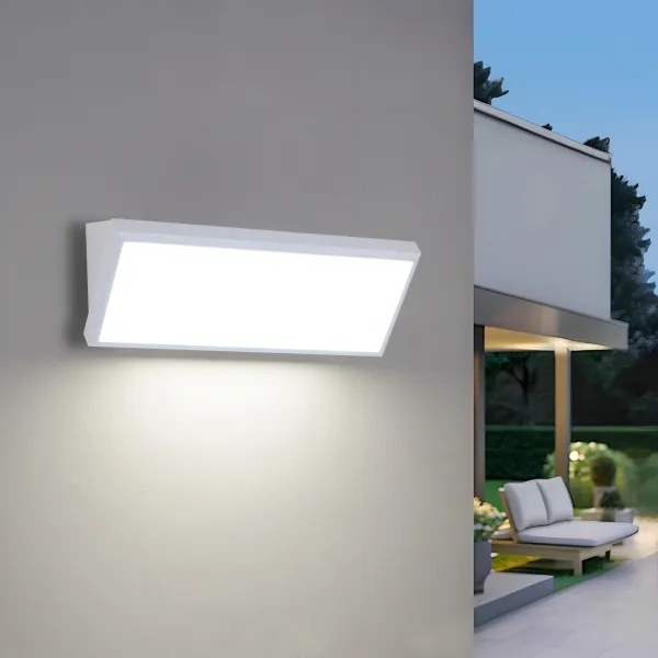 Brilagi - Applique LED da esterno TRIANGLE LED/42W/230V 3000/4000/6500K bianca IP65