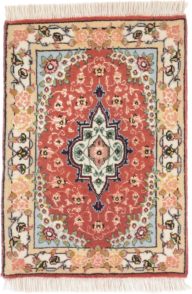 Tabriz Tappeto persiano 30 x 40 (Iran) Annodato A Mano