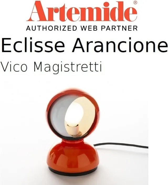 Artemide eclisse arancione