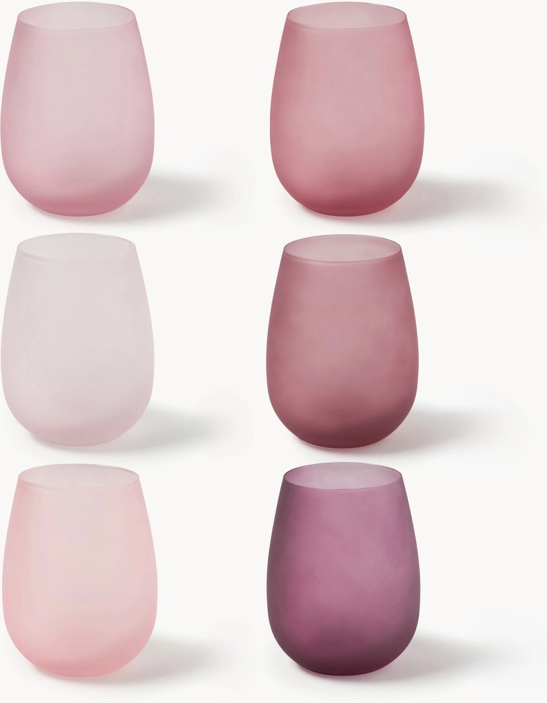 Set di 6 bicchieri Happy Hour