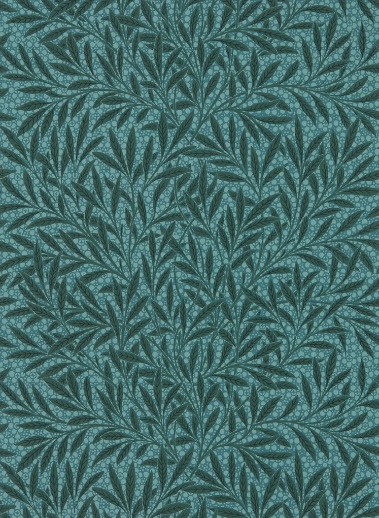 Morris & Co Tapete Emerys Willow - Emery Blue