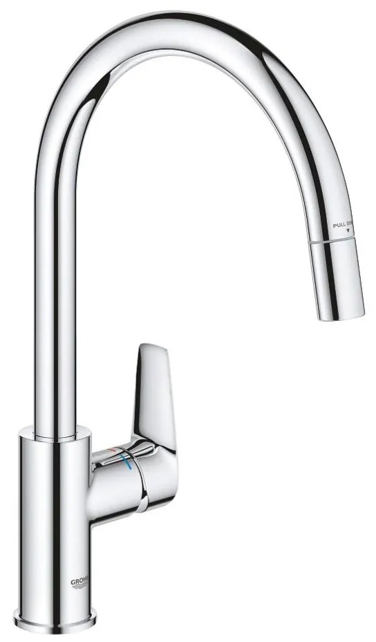GROHE 30550000 - Rubinetto da cucina START EDGE 357 mm, cromato lucido