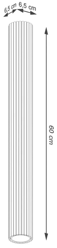 Faretto color mattone Gleam – Sollux