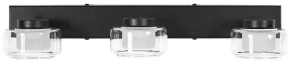 Ledvance-Applique a LED da bagno ORBIS FLAME 3xLED/5,5W/230V IP44 nero