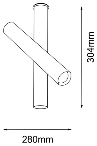Amplex 8894 - Faretto AKADI 1xGU10-MR11/15W/230V bianco/oro