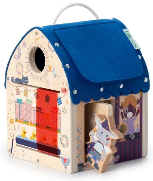 Lilliputiens - Casetta in legno delle illusioni ottiche