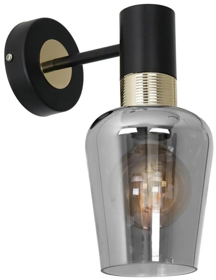 Applique ROMA BLACK 1xE27/60W/230V