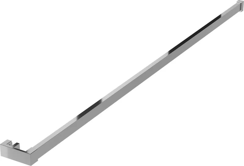 Mexen barra portasciugamani per parete doccia, cromata - 800-06-01