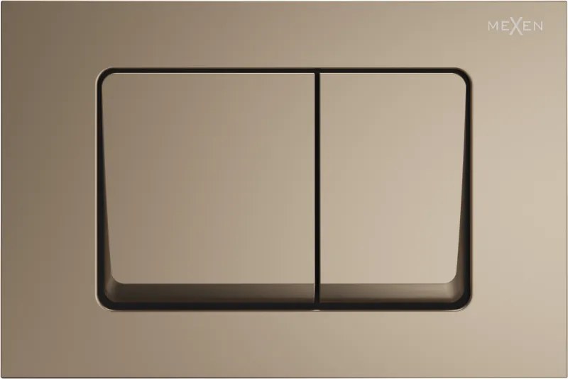 Mexen Fenix 10 XS pulsante di scarico, oro champagne - 601004