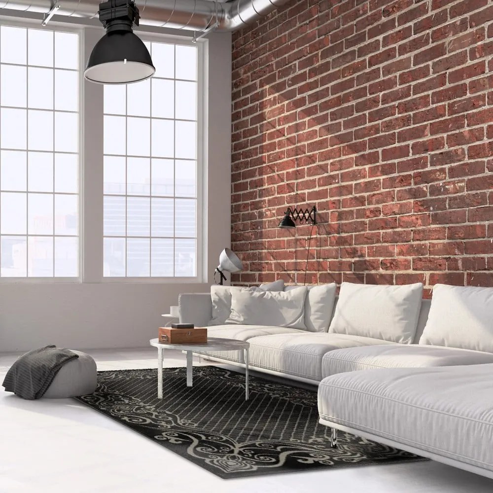 Tappeto grigio scuro 80x150 cm Soft - FD