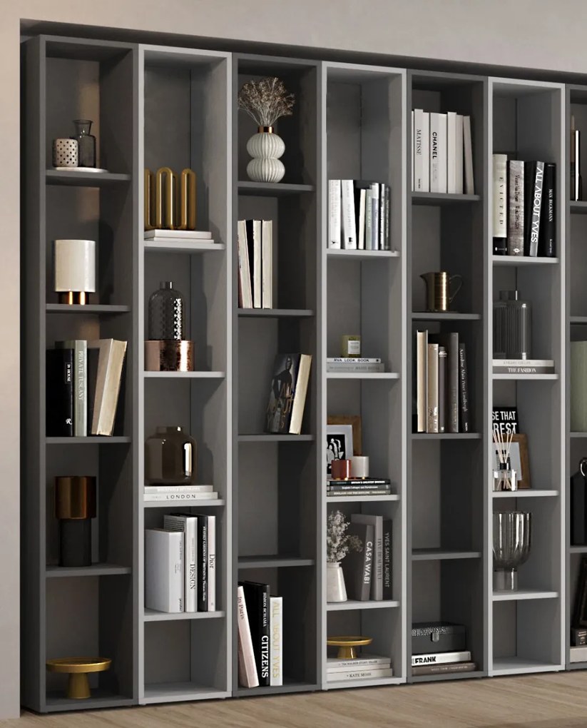 Modulo Libreria singolo da terra stretto