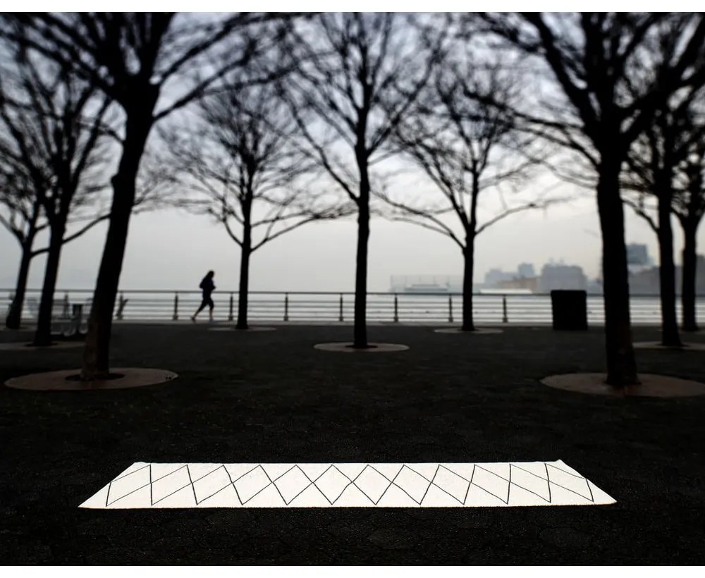 Passatoia da interno/esterno nera 70x240 cm Max Black – Pappelina