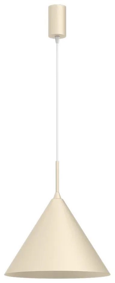 Lampadario sospeso con cavo CAPITAL 1xGX53/15W/230V Ø 32 cm crema