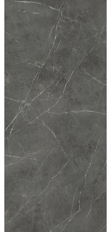 Piastrella da rivestimento interno 120 x 280 cm Sp. 6 mm rettificato Marmotech in gres porcellanato grigio lucido traffico medio (pei 2/5) 3.36 mq