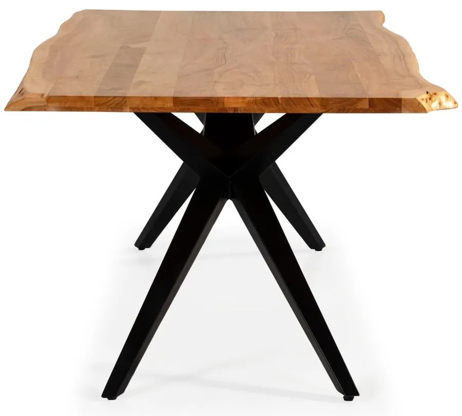 Tavolo da pranzo con piano in acacia 100x200 cm Mudri – MOME