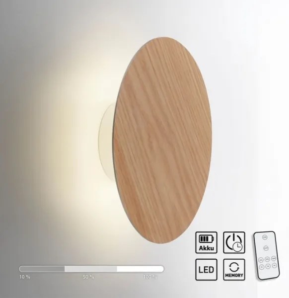 Paul Neuhaus 8153-79 - Applique a LED dimmerabile PUNTUA LED/1,3W/3,7V+RC