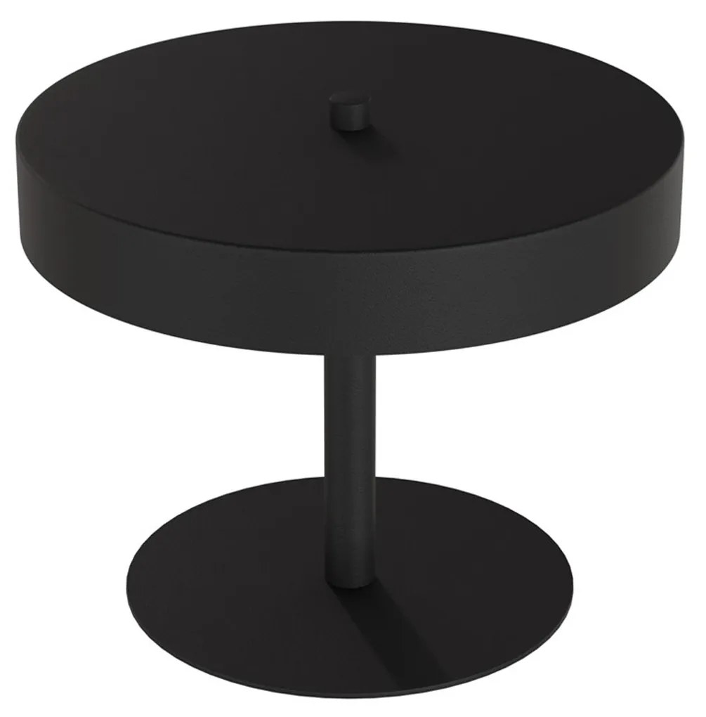 Lampade Da Scrivania Minimal Poseidone Acciaio Nero 2 Luci G9 Ip20