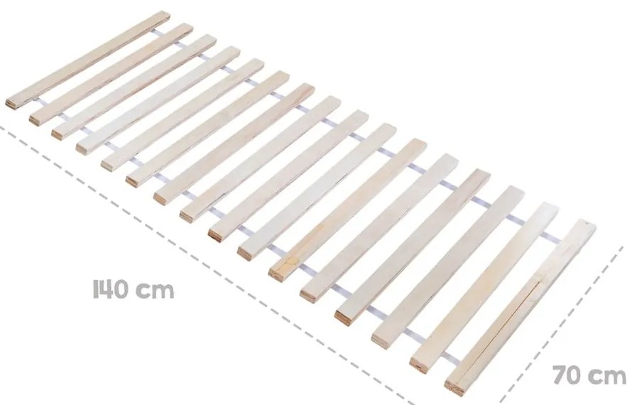 Box letto bianco 70x140 cm Montessori - Roba