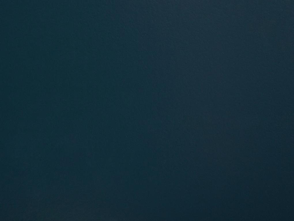Letto a doghe in legno con rete blu scuro 180 x 200 cm OLIVET Beliani