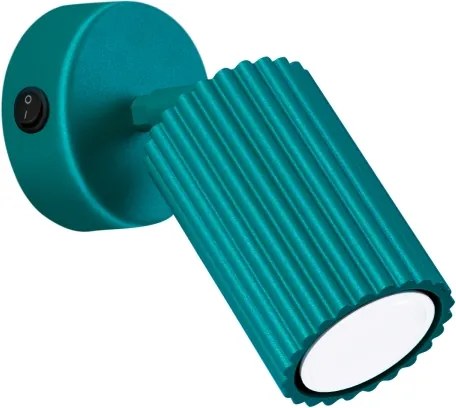 Brilagi - Faretto da parete CRESTO 1xGU10/10W/230V turchese