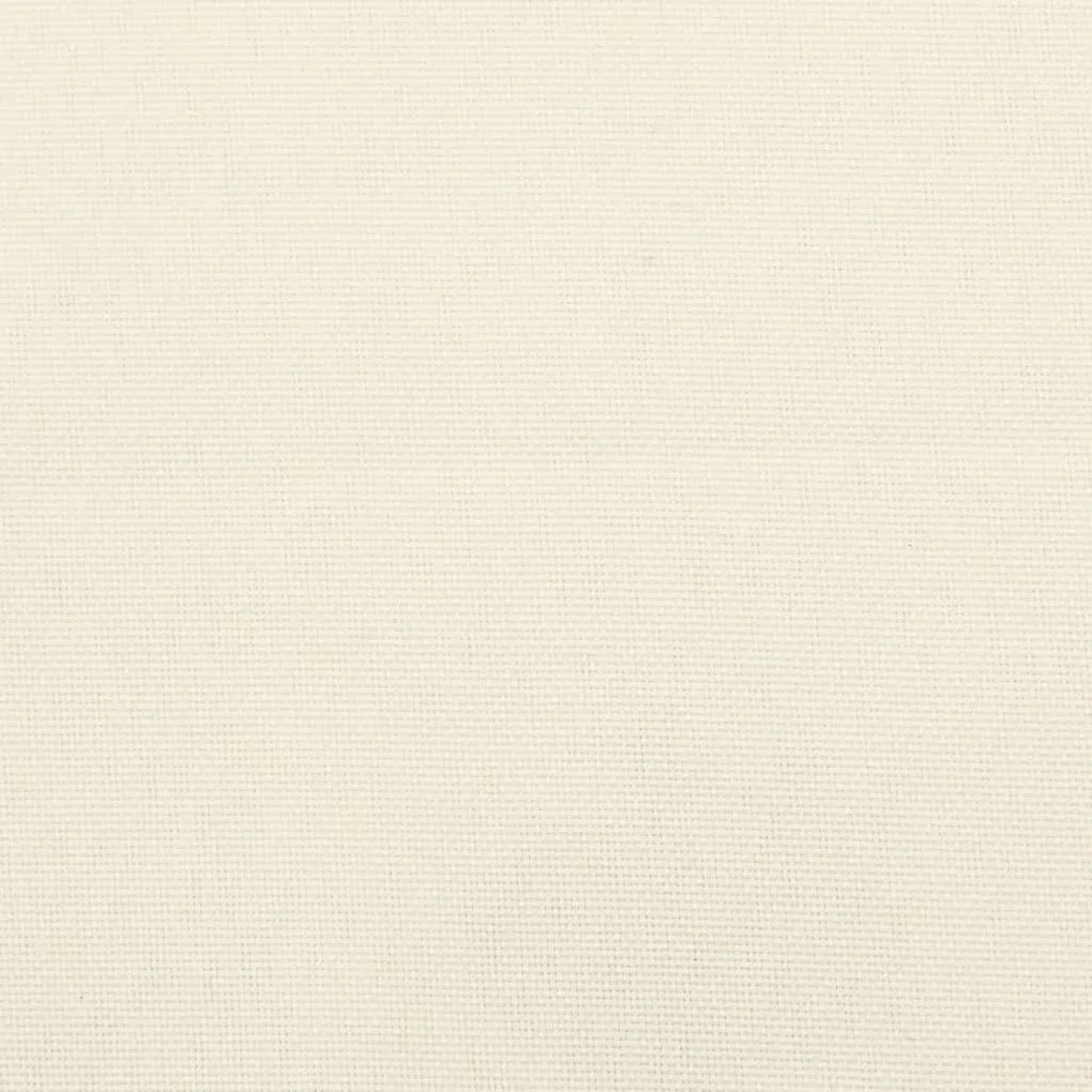 Cuscino per Panca Crema 150x50x3 cm in Tessuto Oxford