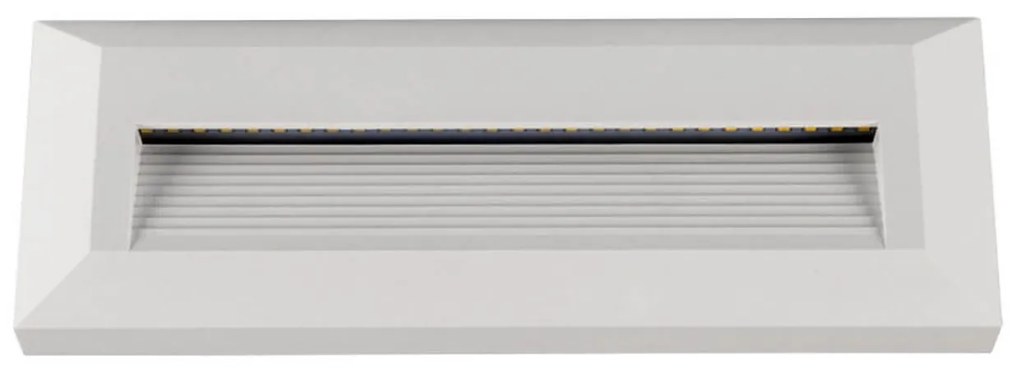 Segnapasso LED Bianco 3W IP65 - Senza Incasso Colore Bianco Naturale 4.500K