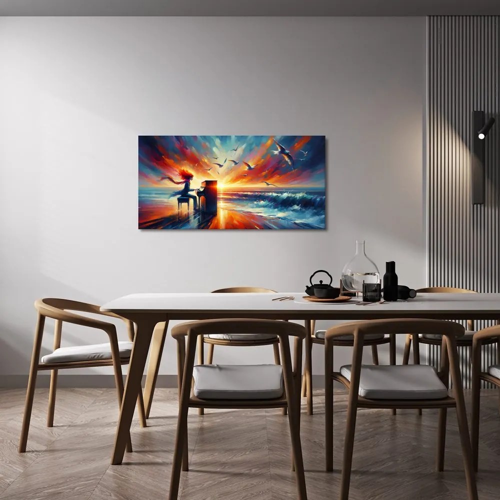 Quadro su tela – Musica del mare