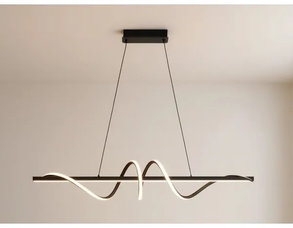 Lampadario LED dimmerabile a sospensione su cavo LED/50W/230V 3000-6500K 100 cm + telecomando