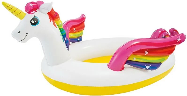 Piscina gonfiabile 'unicorno' cm 272 x 193 x 104