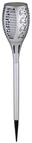 Globo 33077S - Lampada LED solare SOLAR LED/3,6W/3V 1800K IP44 cromo