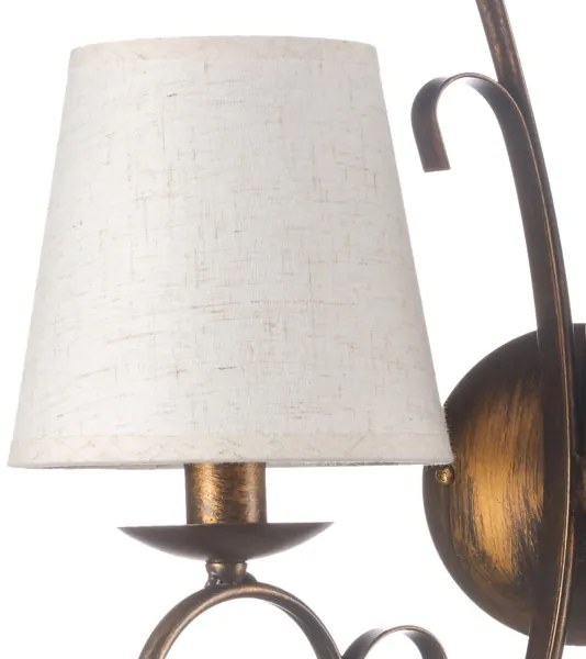 ONLI - Applique POMPEI 2xE14/6W/230V bronzo