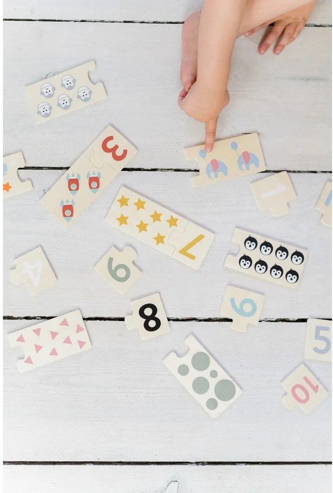 Puzzle in legno per bambini Numbers – Kindsgut