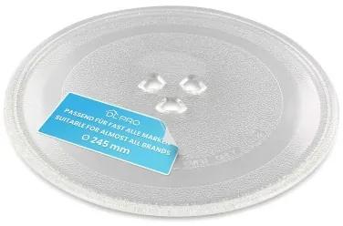 Piatto per microonde Universal Trasparente Ø 24,5 cm (Ricondizionati A)