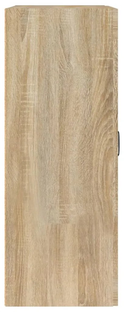 Armadietto Pensile a Parete Rovere Sonoma 69,5x32,5x90 cm