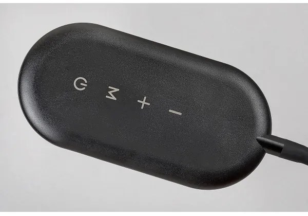 Rabalux 74009 - Lampada da terra LED dimmerabile touch ADELMO LED/10W/230V nera