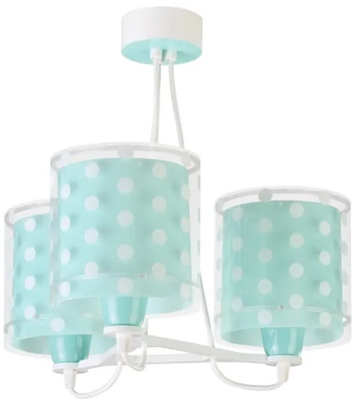 Dalber 41007H - Lampadario per bambini DOTS 3xE27/60W/230V